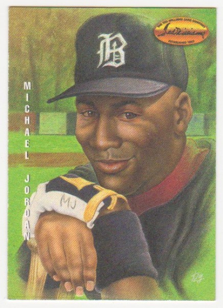 Michael Jordan Baseball Rookie - 1994 Ted Williams Company Gardiner Collection #DG-1