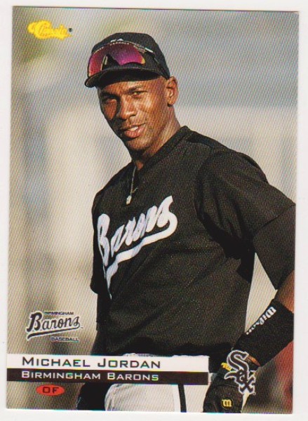Rookie - Michael Jordan 1994 Classic Minor League #1 Card