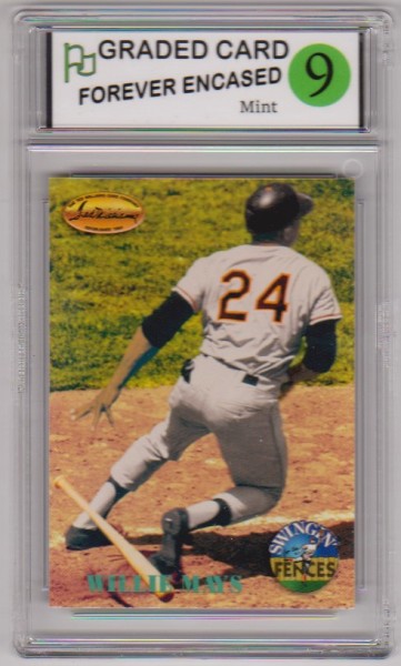 Labeled Mint 9 - Willie Mays 1994 Ted Williams Company #150 Card