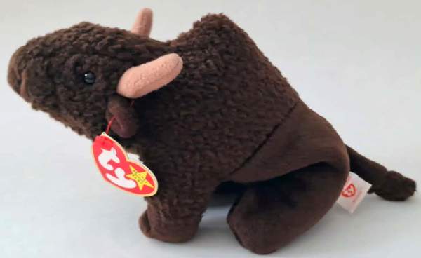1998 Ty Beanie Baby Roam The Buffalo - New With Tags