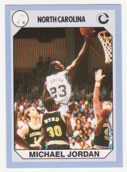 Michael Jordan 1990 North Carolina #89 College Card