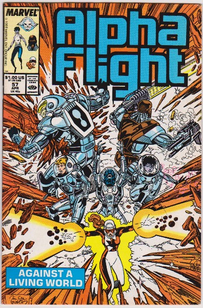 1988 ALPHA FLIGHT #57 Issue - Marvel Comics
