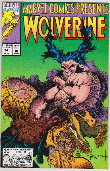 1991 Wolverine/Ghost Rider And Cable #94 Double Cover Issue - Marvel Comics