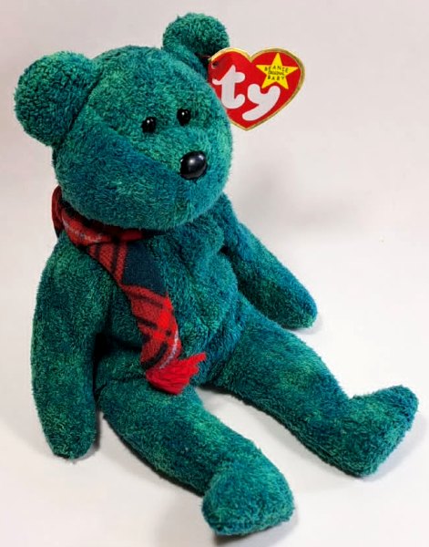 1999 Ty Beanie Baby WALLACE THE BEAR - New With Tags