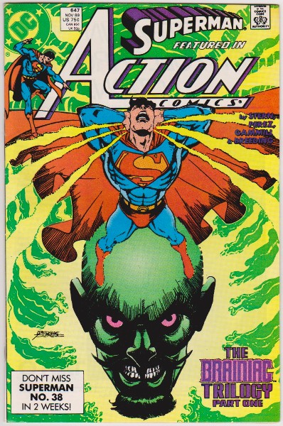 1989 DC Comics SUPERMAN IN ACTION COMICS #647 Issue