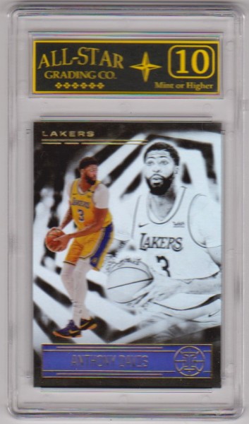 Graded 10 - Anthony Davis 2020-21 Panini Illusions #70 Card