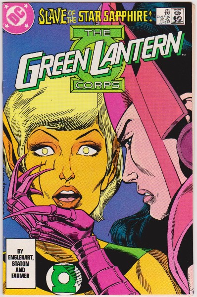 1987 DC Comics Green Lantern Corps #213 Issue