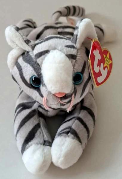 1997 Ty Beanie Baby Prance The Cat - New With Tags