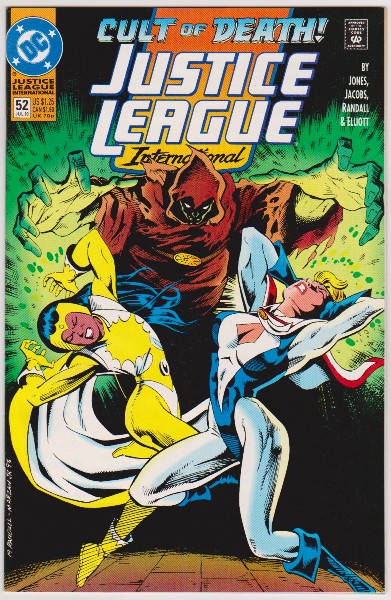 1993 DC Comics JUSTICE LEAGUE INTERNATIONAL #52 Issue