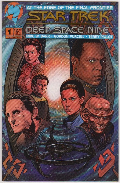 1993 Star Trek Deep Space Nine #1 Issue - Malibu Comics