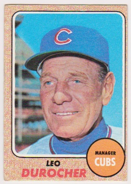1968 Topps Leo Durocher #321 Card - HOF'er