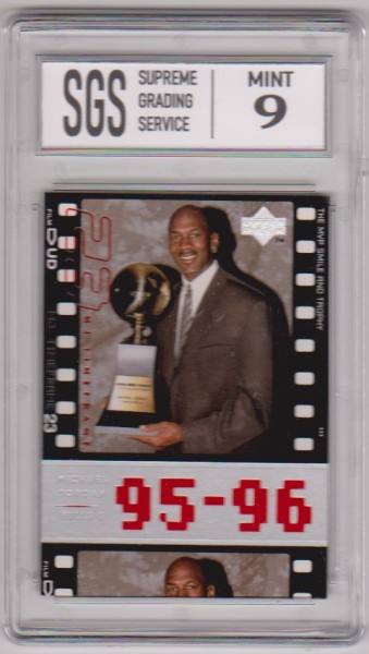 Graded Mint 9 - Michael Jordan 1998 Upper Deck Living Legends #93 Card