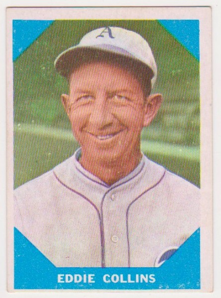 1960 Fleer Eddie Collins #20 Card - HOF'er
