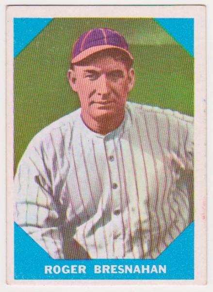 1960 Fleer Roger Bresnahan #8 Card - HOF'er