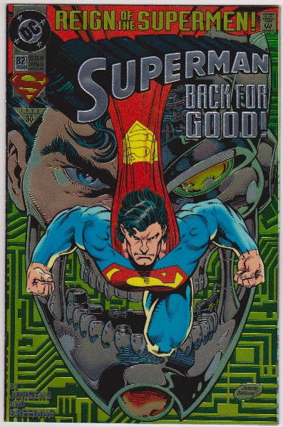 1993 DC Comics SUPERMAN #82 Issue 