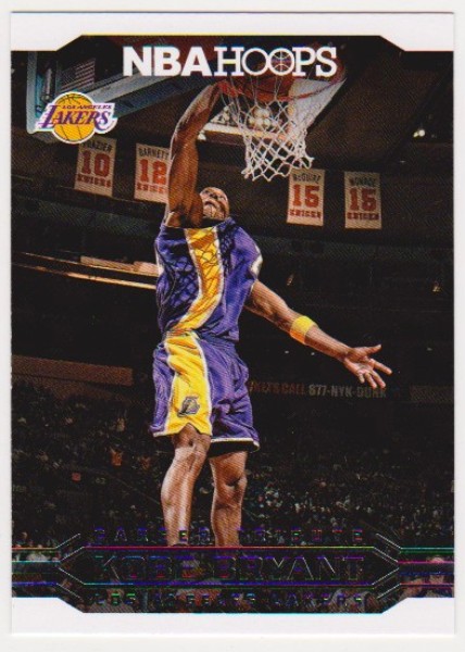 Kobe Bryant 2017-18 Hoops Career Tribute #297 Card