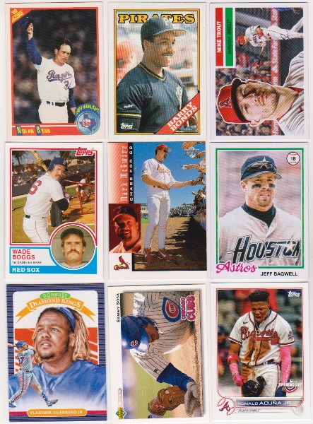 Baseball Card Collection 1988-2023 w/ Nolan Ryan, Barry Bonds + More