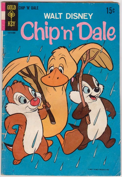 1969 Walt Disney Chip 'n' Dale #4 Comic Book - Gold Key Comics