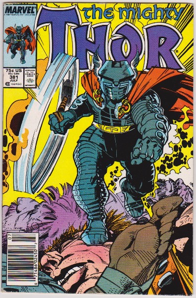 1987 The Mighty Thor #381 Issue - Marvel Comics