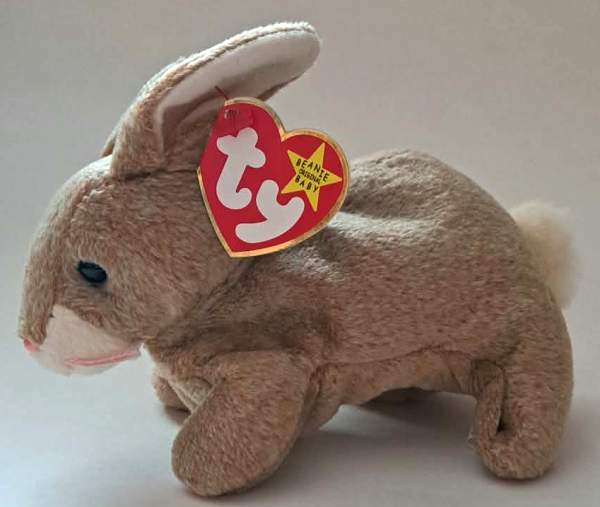 1999 Ty Beanie Baby Nibbly The Bunny - With Original Tags