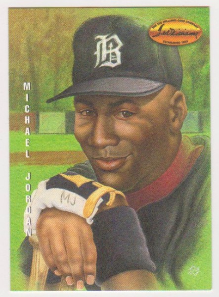 Michael Jordan Baseball Rookie - 1994 Ted Williams Company Gardiner Collection #DG-1