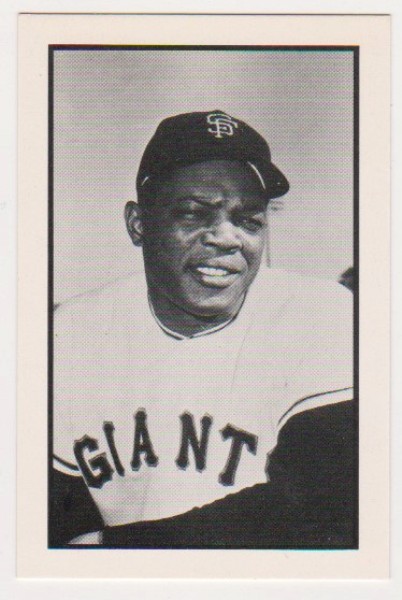 Willie Mays 1984 R.G.I. #6 Card - HOF'er