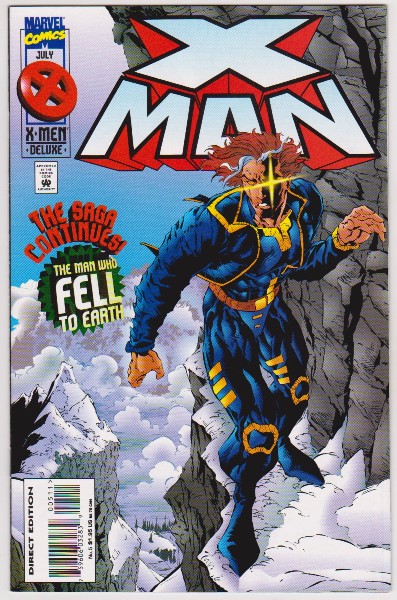 1995 X-Man #5 Issue - Marvel Comics
