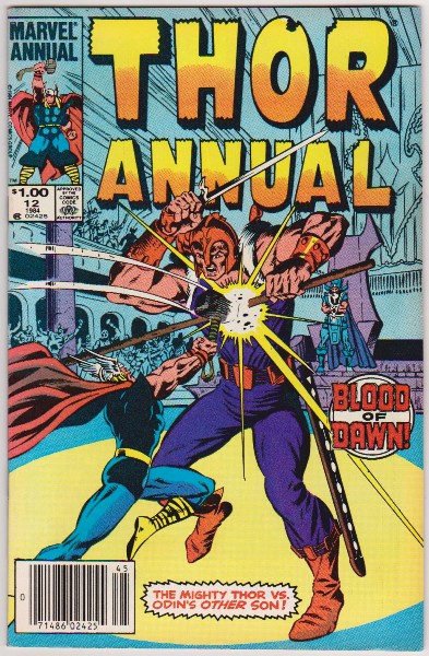 1984 The Mighty Thor Annual #12 Issue - Marvel Comics