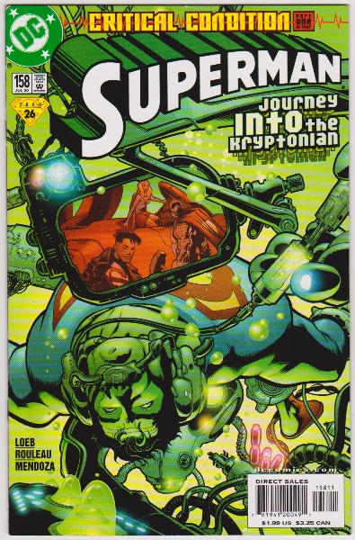 2000 DC Comics Superman #158 Issue