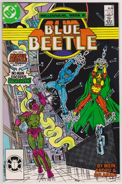 1988 DC Comics Blue Beetle #21 Issue
