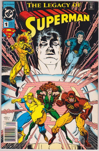 1993 DC Comics THE LEGACY OF SUPERMAN #1 Issue