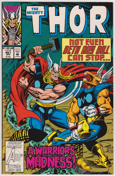 1993 The Mighty Thor #461 Issue - Marvel Comics