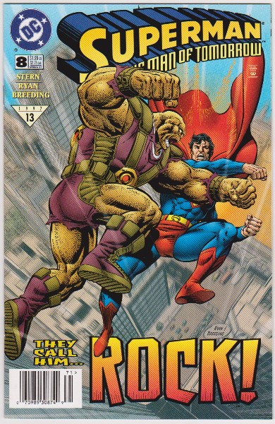 1997 DC Comics SUPERMAN MAN OF TOMORROW #8 Issue 