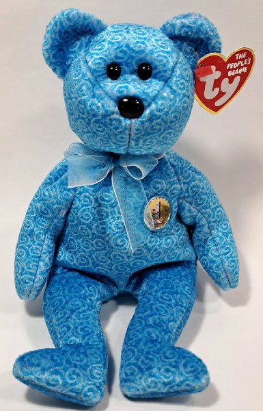 2001 Ty Beanie Baby CLASSY THE BEAR - New With Tags