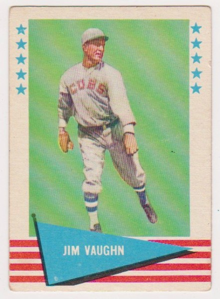 1961 Fleer Jim "Hippo" Vaughn #82 Card