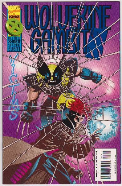 1995 Wolverine Gambit Victims #2 Issue - Marvel Comics