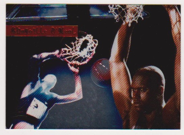1994 Classic Chrome Shaquille O'Neal #NNO Insert Card (#ed/24,900)
