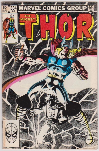 1983 The Mighty Thor #334 Issue - Marvel Comics