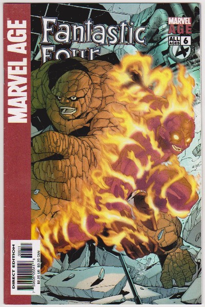 2004 Marvel Comics MARVEL AGE FANTASTIC FOUR #6 Issue