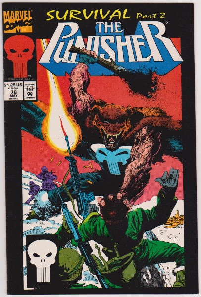 1993 The Punisher #78 Issue - Marvel Comics