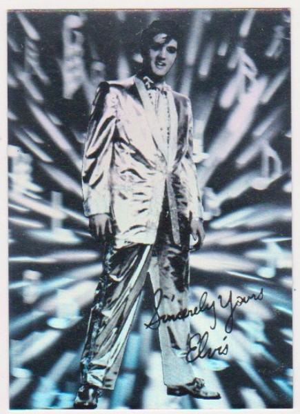 1993 Rockstreet Elvis Presley Hologram Promo - Only 25,000 Produced