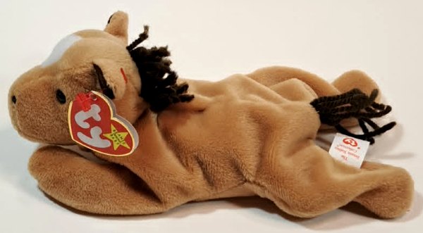 1995 Ty Beanie Baby Derby The Horse - New With Tags 
