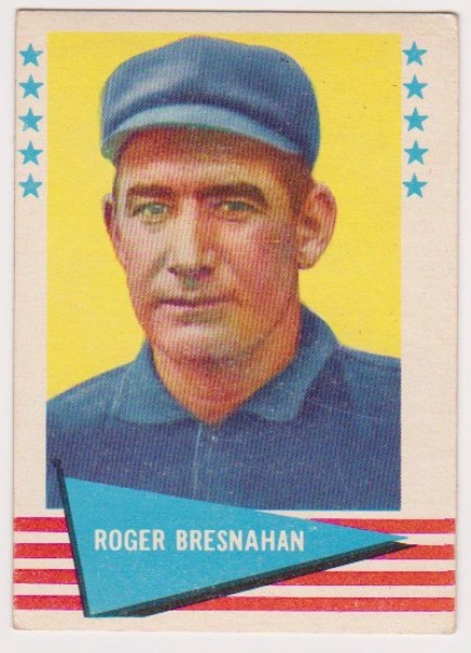 1961 Fleer Roger Bresnahan #10 Card - HOF'er