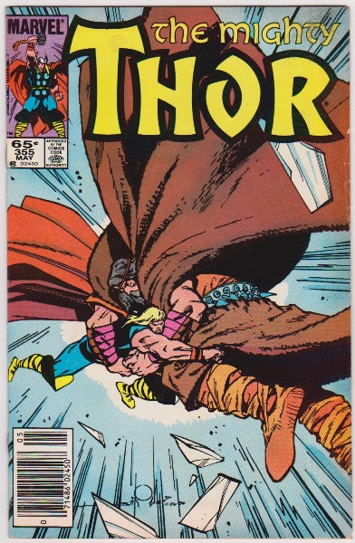 1985 The Mighty Thor #355 Issue - Marvel Comics