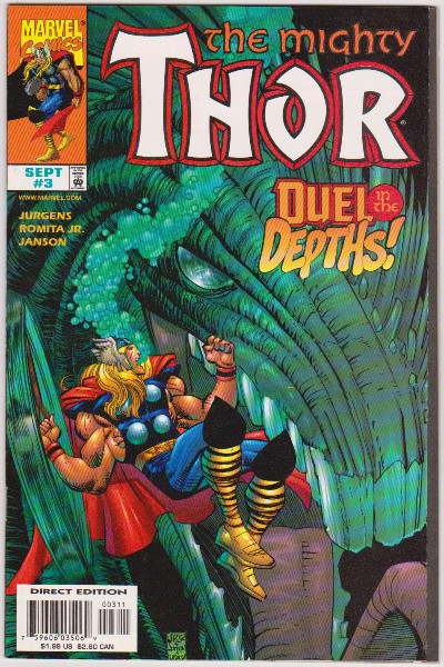 1998 The Mighty Thor #3 Issue - Marvel Comics