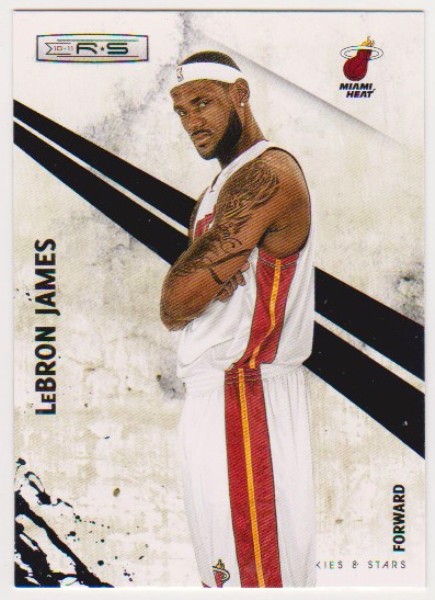 Lebron James 2010-11 Panini Rookies + Stars #40 Card
