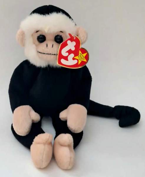 1999 Ty Beanie Baby MOOCH THE SPIDER MONKEY - With Original Tags