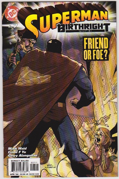 2004 DC Comics SUPERMAN Birthright #7 Issue 