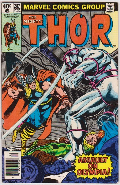 1979 The Mighty Thor #287 Issue - Marvel Comics