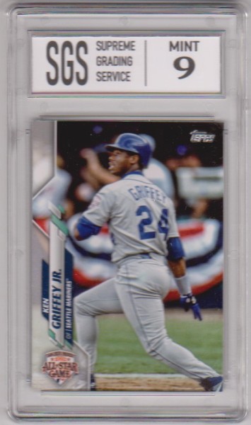Graded Mint 9 - Ken Griffey, Jr. 2020 Topps Update #U-190 Card